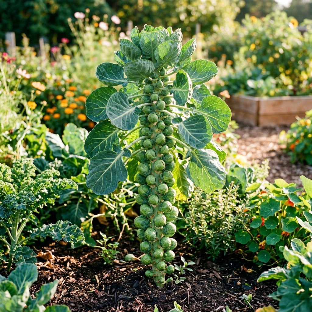 100 carefully packed Brussels Sprouts Seeds For Planting, Heirloom gallery