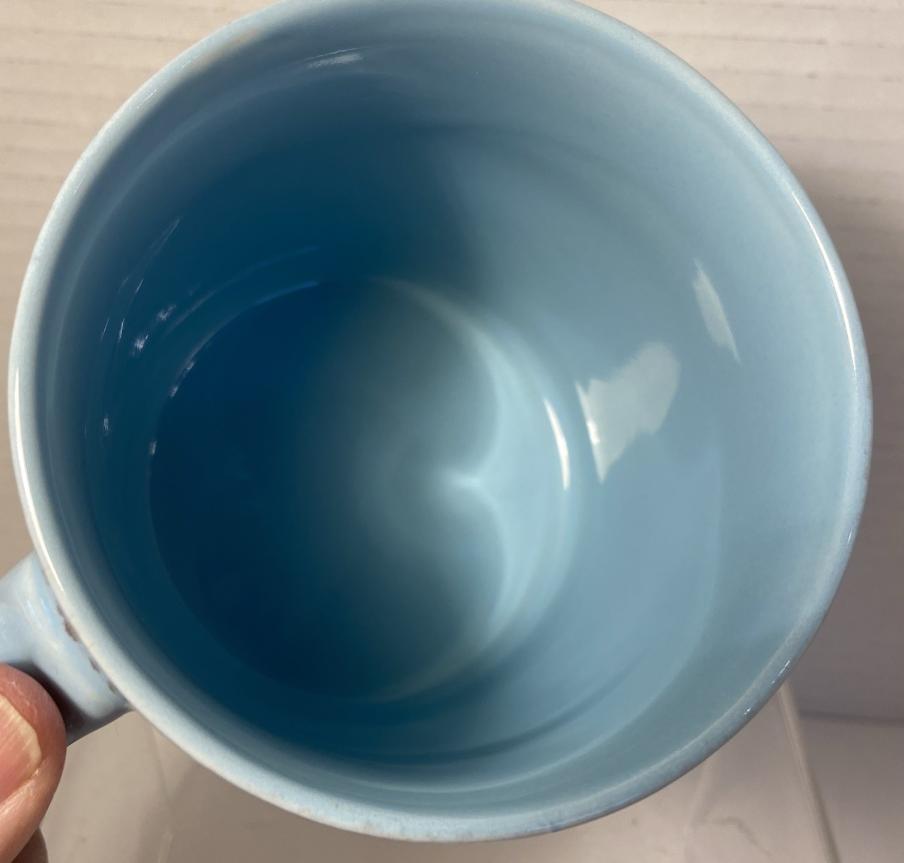 Spectrum Designz 18 oz Ceramic Coffee Tea Mug Wishing I Was Fishing Hooks Lures gallery