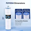 POOLPURE CCP420 Pool Filter Cartridge 420 Sq Ft Replaces Pentair 178584 gallery