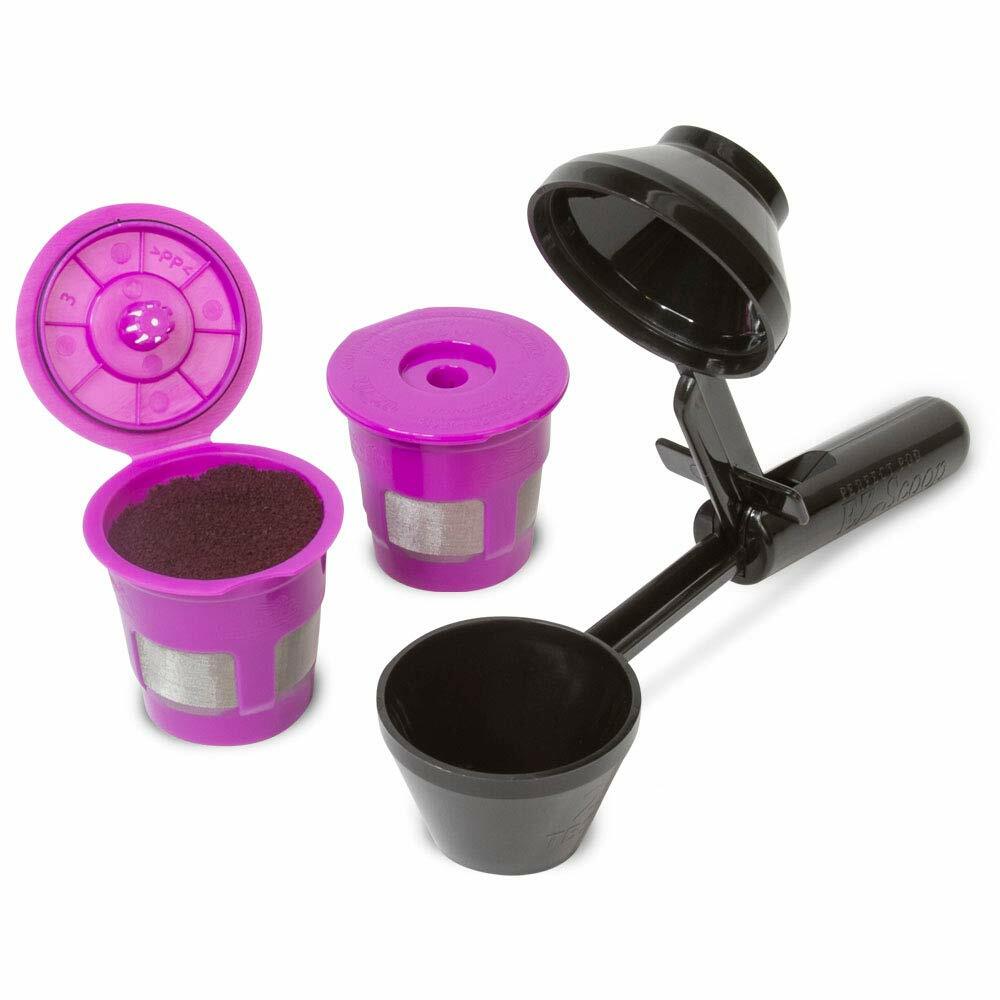 2 Cafe-Fill By Perfect Pod Reusable Pods + Measure Spoon for Keurig 1.0 2.0 gallery