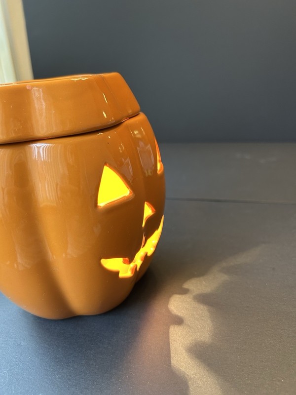 Intertek Pumpkin Wax Bar warmer Halloween EUC gallery