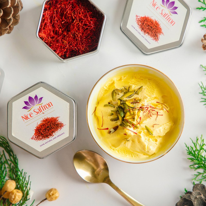 Nice Saffron, Premium Real Saffron Threads Deep Red Saffron Spice gallery