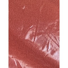 LA Linen Polyester Fabric Poplin Square Tablecloth Coral Red 58″ Made in USA