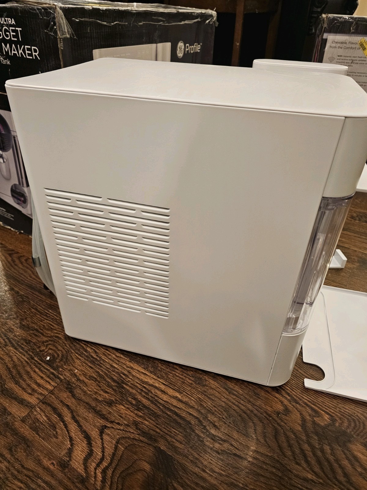 GE Profile - Opal 2.0 ULTRA Nugget Countertop Ice Maker In White gallery