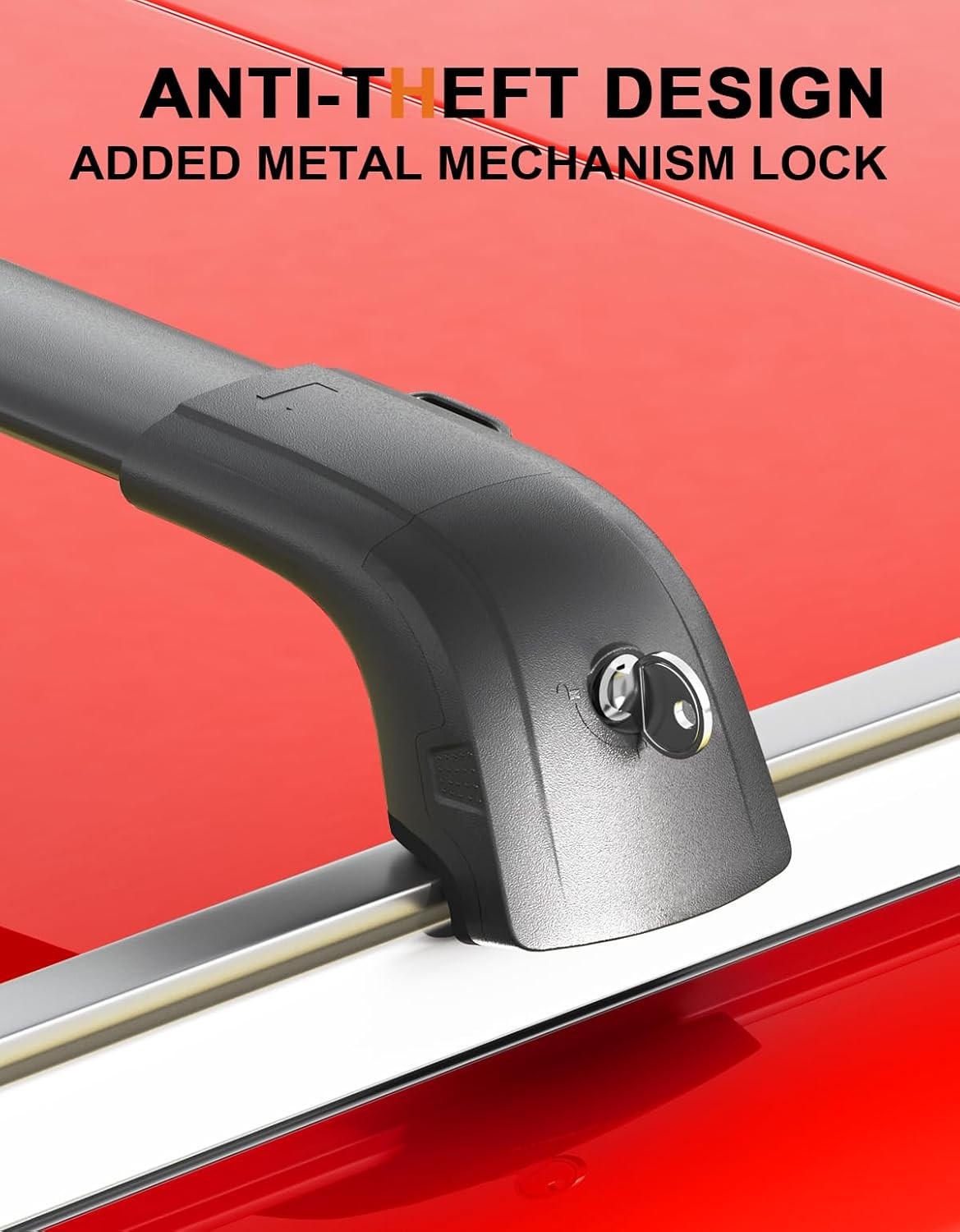 Wonderdriver Lockable Roof Rack Cross Bars for Lexus RX 2016 gallery