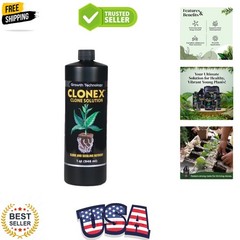 Clone Solution, Professional-Grade Nutrient Formula for Seedlings, Cuttings, …