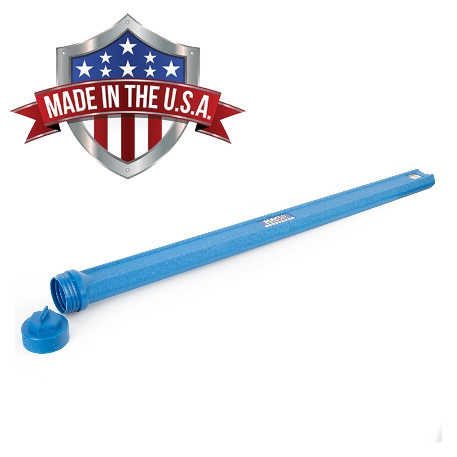 Mayes 48" Protective Level Case, High Impact Polymer w Screw on Cap Made in USA gallery