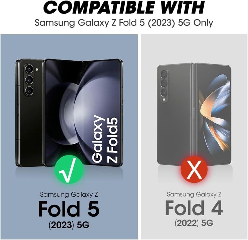 For Galaxy Z Fold 5 5G, SUPCASE Unicorn Beetle Dual Layer Case Pen Holder Cover gallery