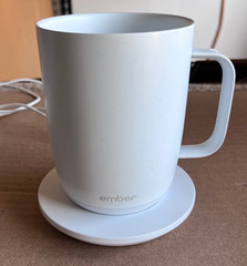 Ember Temperature App Control Smart Mug 2, 14 Oz Heated Coffee Mug White