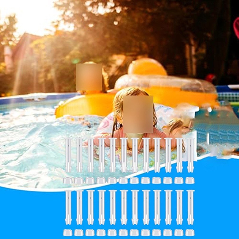Replacement Joint Pins & Rubber Seals for Rectangular Pools Easy Setup gallery