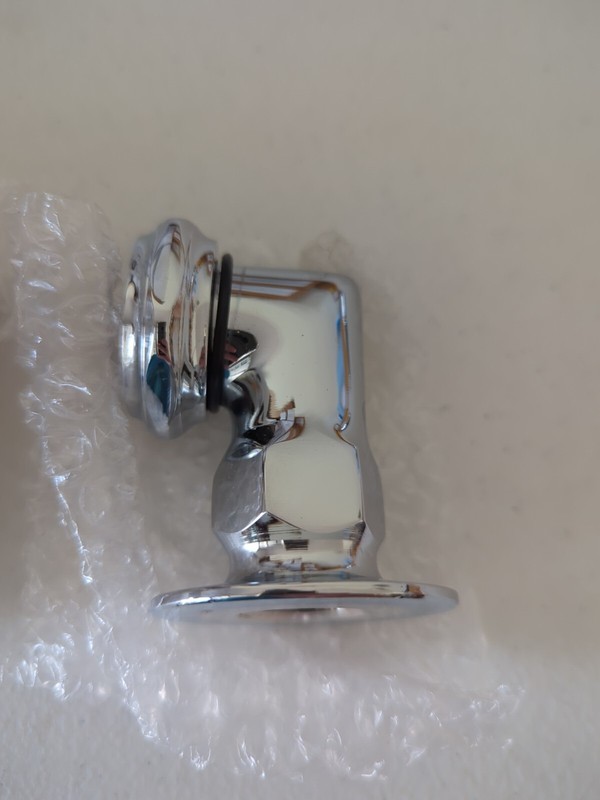 Signature Hardware Deck Mount Coupler 2" Short Chrome Set Of 2 Rl-057-C gallery