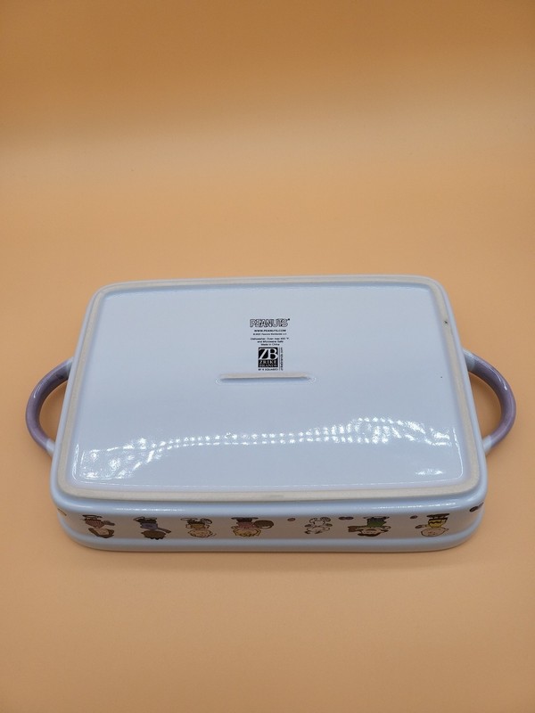 Peanuts New Snoopy Charlie Brown Easter Baking Casserole Dish 12in X 8in X 3in gallery