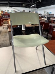 2007 Emilio Ambasz for Knoll Visor Stacking Dining Chair w/ No Arms