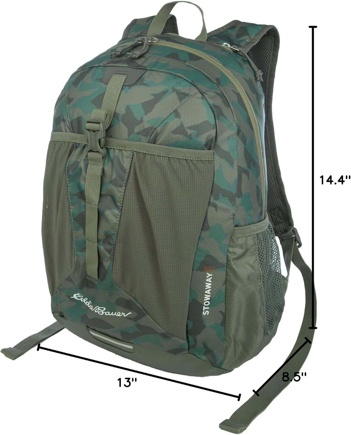 Sprig Ripstop Polyester 30L Backpack - Comfort & Organization for Your Adventure 4