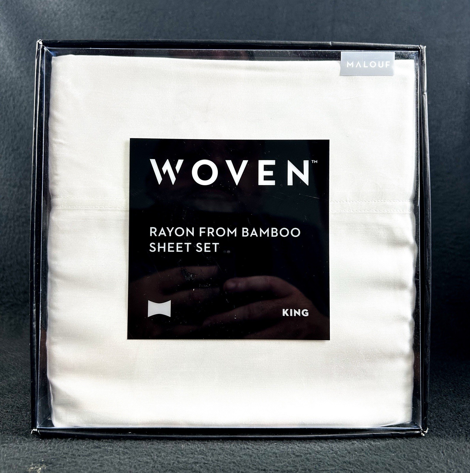 MALOUF Woven 100% Rayon from Bamboo Sheet Set King gallery