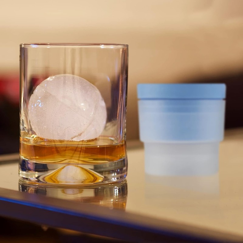 Slow-Melting Stackable Large Ice Cube Mold Maker For Whisky Cocktails Beverage gallery