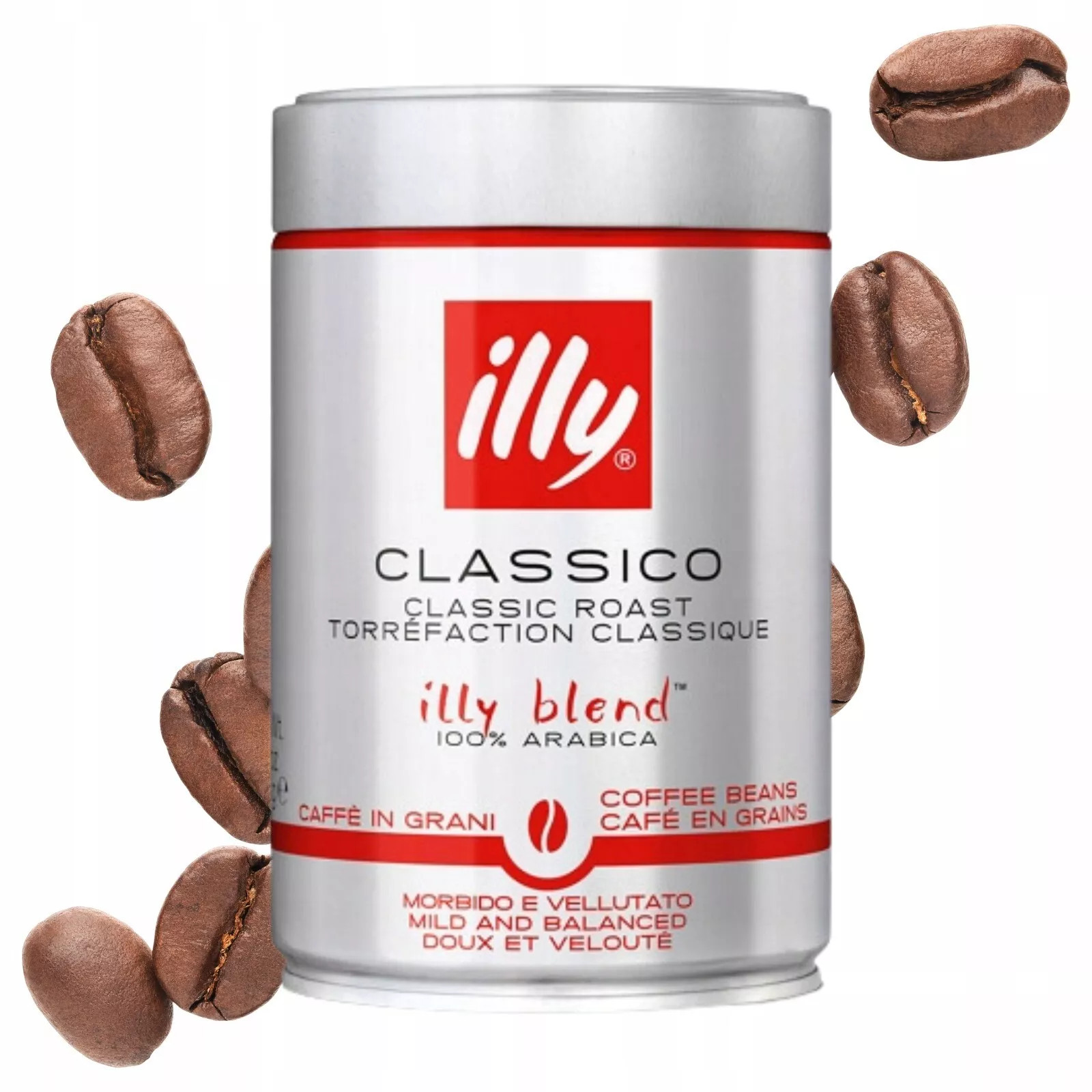 Illy Classico Whole Bean Coffee Medium Roast 8.8oz-EXP 12/2024-12 PK-GREAT PRICE gallery