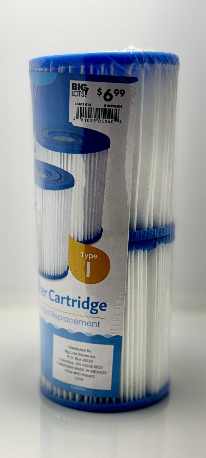 Funsicle Universal Replacement Filter Cartridge Type I (2 pack) **New** gallery