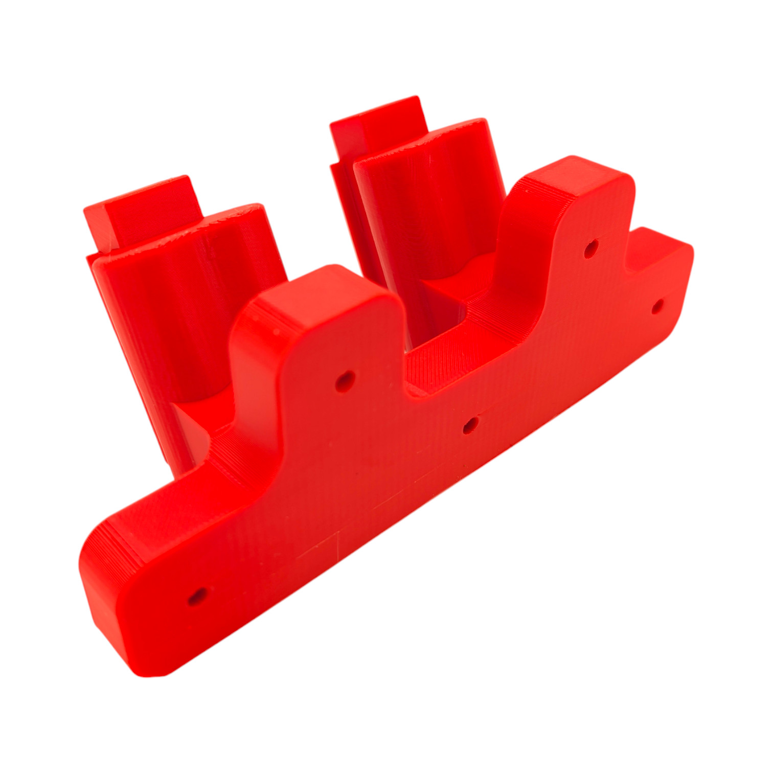 Double Angled Tool Mount for Milwaukee M12 – Wall Holder for 2 Tools gallery