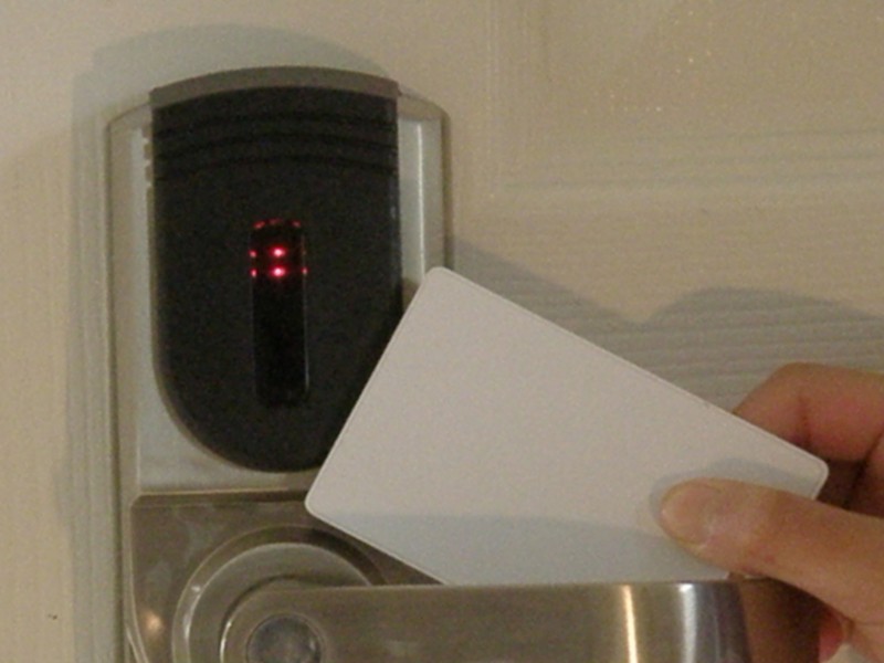 RFID Keyless Electronic Lock: Weatherproof, Battery Operated, Programmable, RH gallery