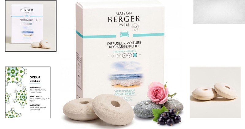 Elegant Car Diffuser Refills - 4 Weeks of Ocean Breeze Passive Diffusion gallery