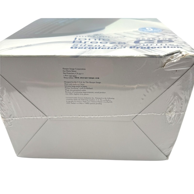 Sharper Image Ionic Breeze GP S1720 SNX Silent Desktop Air Purifier NIB gallery