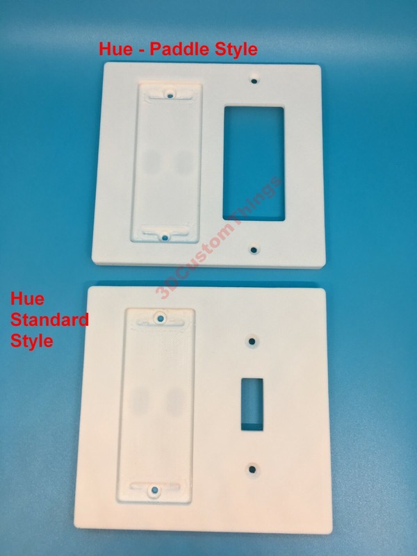 for Philips Hue - Dimmer Switch Multiple GANG Cover Wall Plate gallery
