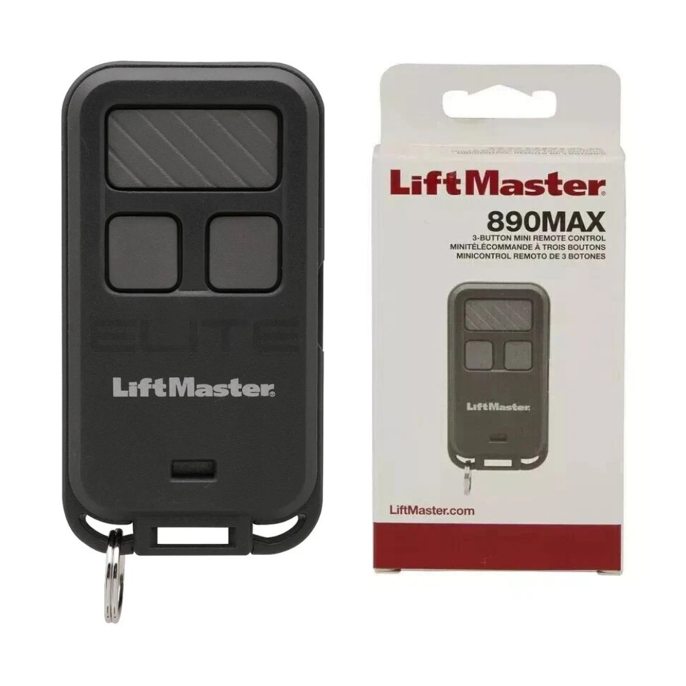 LiftMaster 890MAX Mini Key Chain Garage Door Opener 371LM, 971LM compatible gallery