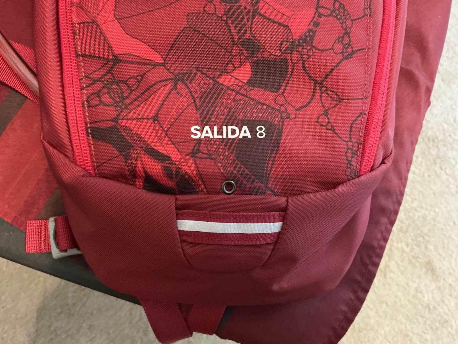 OSPREY Ozone Day 35 Red Maroon Backpack 4