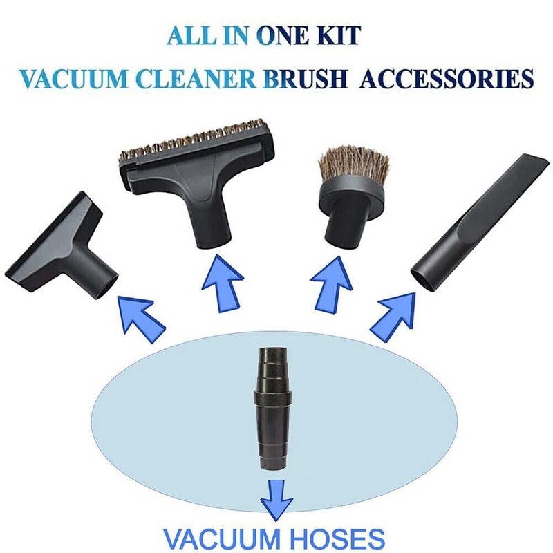 3/6PC Universal Vacuum Cleaner Accessory Adapter Extraction Hose Connector Tool gallery