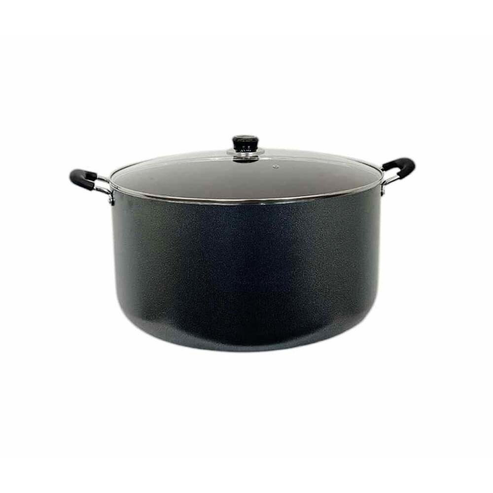 17-3/8" (44CM) Non-Stick Coating Cooking Pot 40QT Sauce Pan With Lid Cookware gallery