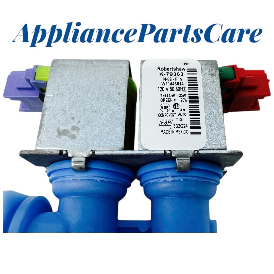 Whirlpool Refrigerator Water Inlet Valve W11446814, W11548535 gallery