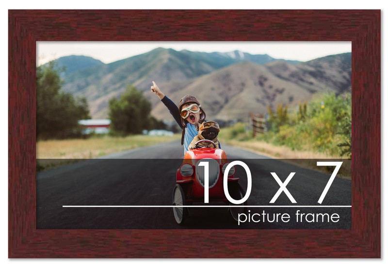 Classic Modern Brown Frame - UV Acrylic, Backing Board, Hardware Included gallery