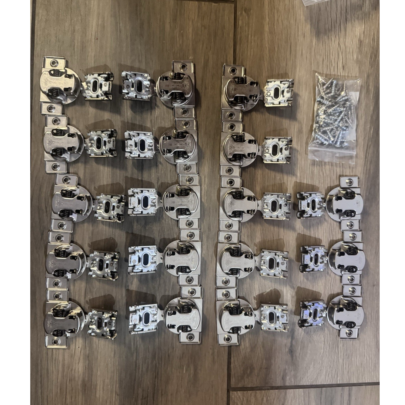 Compact Soft-Close Blumotion 1/2” Overlay hidden Hinge, 18 Piece (Pack Of 18) gallery