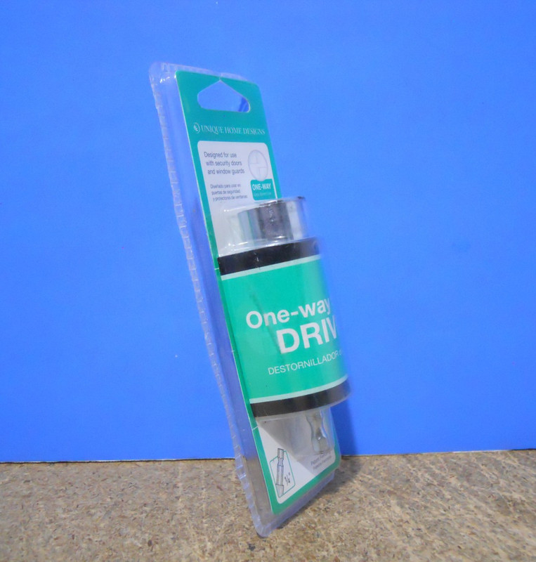 Unique Home Designs One-Way Screw Driver IDA09200003000 For Security Doors gallery