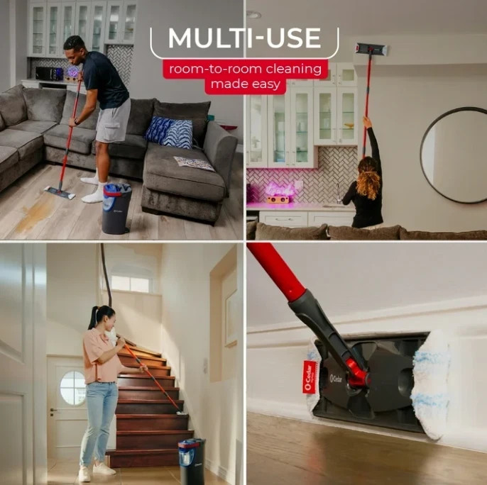 O-Cedar H2prO Microfiber Flat Mop System- Ship From USA- No Import Fees gallery