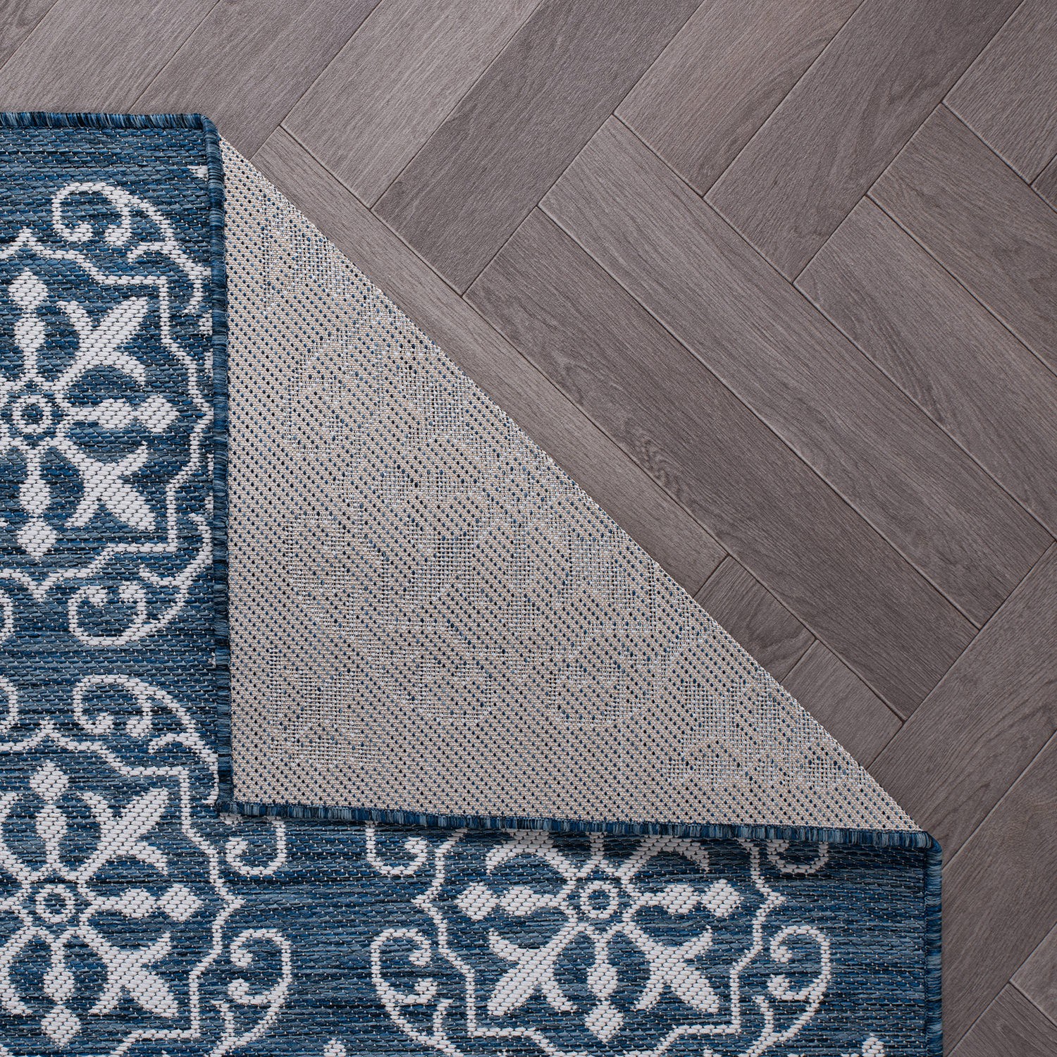 Rugshop Indoor Outdoor Rug Transitional Geometric Textured Flat Weave Porch Rugs gallery