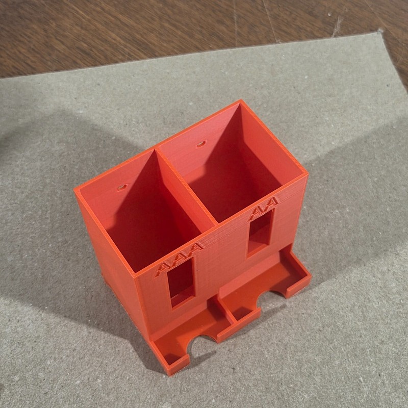 Battery Storage Dispenser Organizer AA Battery AAA Battery gallery