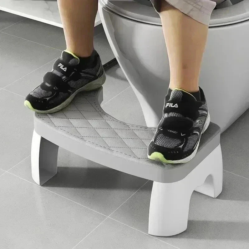 Waterproof Squatty Potty Toilet Stool Foldable Foot Stool for Adults & Kids gallery