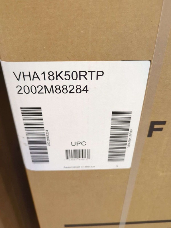 Vert-I-Pack Single Package Vertical 17,000 BTU Air Heat Pump, Model VHA18K50RTP gallery