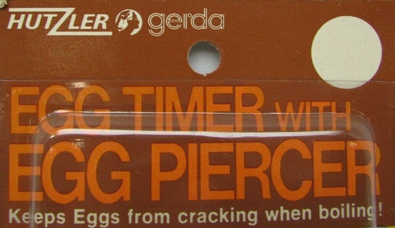 Vintage Hutzler Gerda Egg Timer with Egg Piercer No. 378 NOS NEW gallery