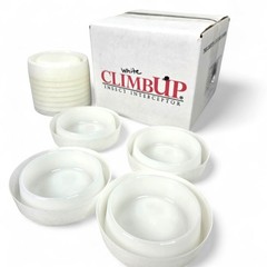 12 ClimpUP Insect Bed Bug Interceptor Furniture Leg Traps Climb Up NEW White