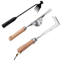 3 Pack Weed Puller Tool, Manual Hand Weeder Paver, Crack Weeder, Stainless St…