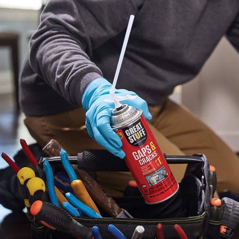 Gaps and Cracks Insulating Spray Foam Sealant 12 oz. Weather-Tight Seal (4-Pack) gallery