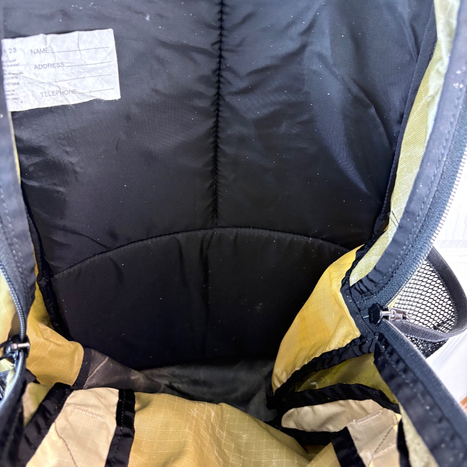 L.L. Bean Lightweight Green Backpack Bag Soft Shell Large Outdoor 5