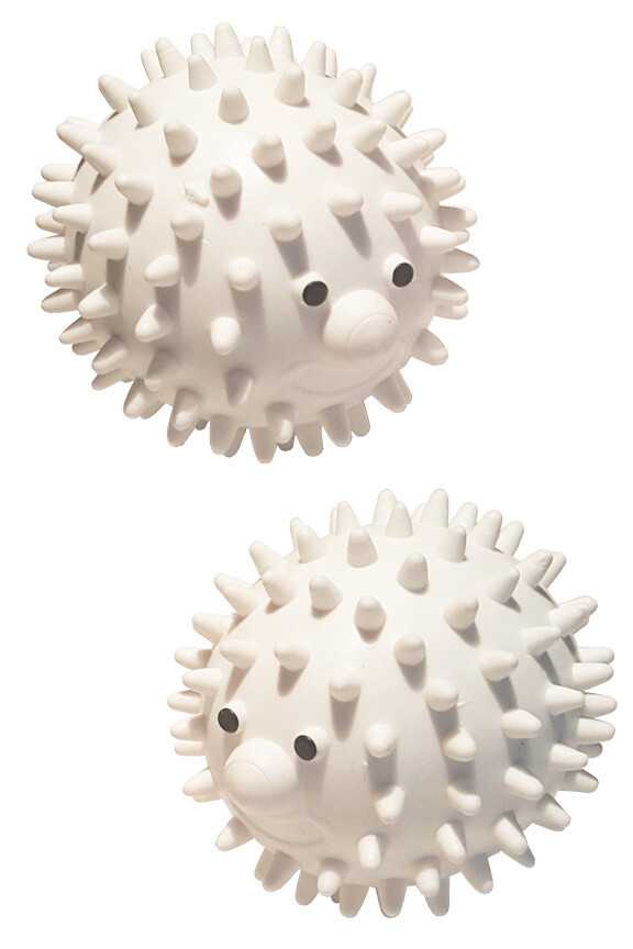 Washer and Dryer Ball (2-Pack) | Hedgehog Design | Fabric Softener Alternative gallery