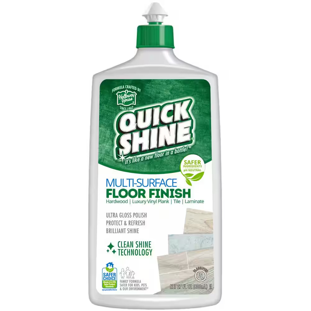 Quick Shine 27 oz. Floor Finish Protects Hardwood Tile Laminate Vinyl & Stone gallery