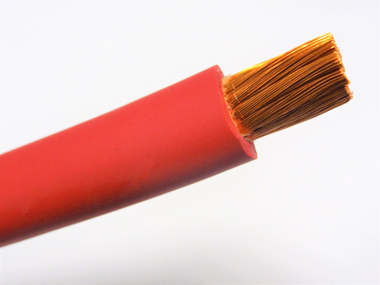 Red Black 2/0 GAUGE COPPER WELDING CABLE LEAD BATTERY CAR SAE J1127 USA gallery