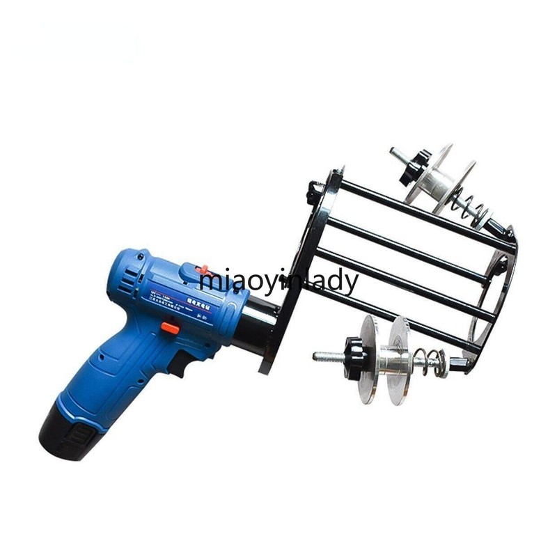 Electric Air Conditioning Cable Tie Winding Machine Pipe Wrapping Machine gallery