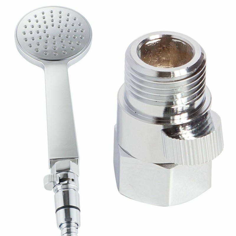 1-2pcs G1/2" Flow Quick Control Shut OFF Valve Fit Shower Head Hand Water Saver gallery